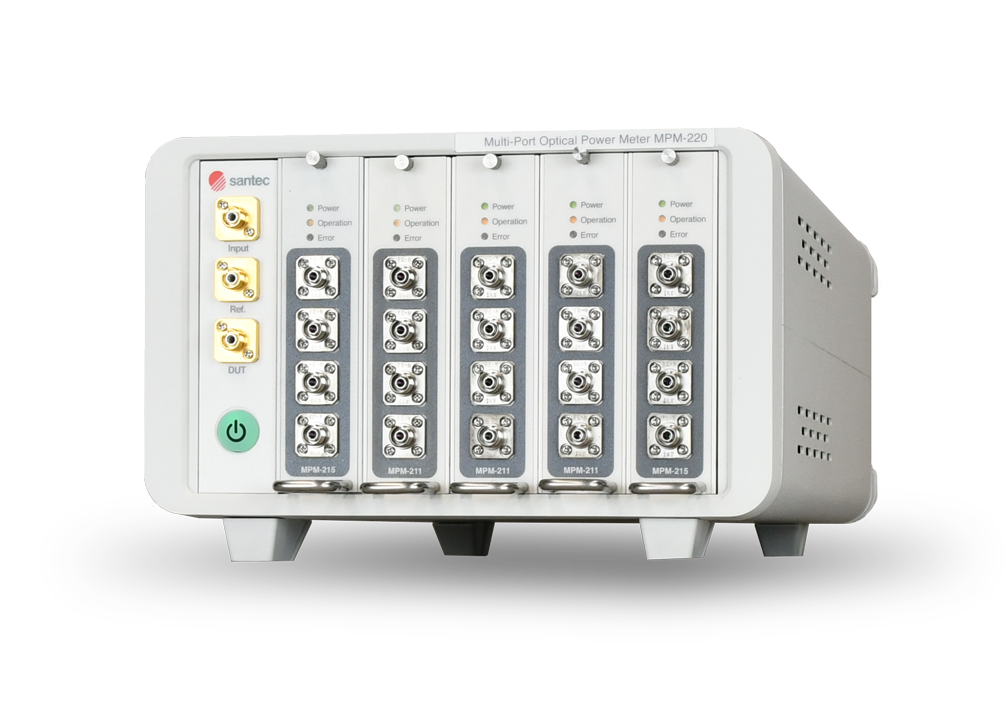 Santec 重磅新品!MPM-220多通道光功率计 —— 提升光测试效率与精度