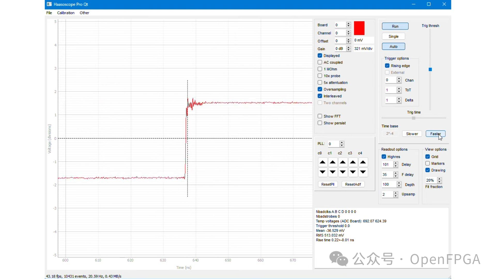 经济实惠的 2 GHz 3.2 GS/s 12 位开源可扩展 USB 示波器 - HaasoscopePro 经济实惠的 2 GHz 3.2 GS/s 12 位开源可扩展 USB 示波器 - HaasoscopePro