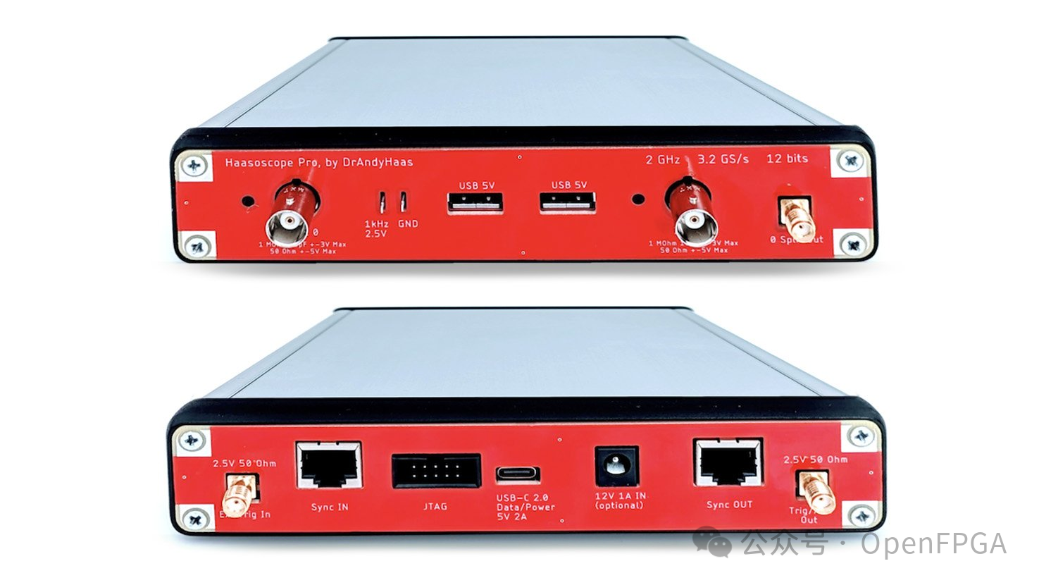 经济实惠的 2 GHz 3.2 GS/s 12 位开源可扩展 USB 示波器 - HaasoscopePro 经济实惠的 2 GHz 3.2 GS/s 12 位开源可扩展 USB 示波器 - HaasoscopePro