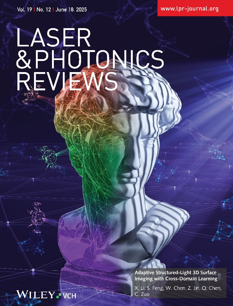 南京理工大学陈钱/左超团队LPR 封面 | 基于跨域学习的自适应结构光三维成像 南京理工大学陈钱/左超团队LPR 封面 | 基于跨域学习的自适应结构光三维成像