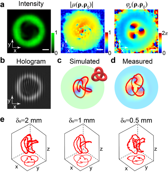 赵承良、陈志刚、蔡阳健等Light | 随机散斑光场中的非相干拓扑纽结 赵承良、陈志刚、蔡阳健等Light | 随机散斑光场中的非相干拓扑纽结