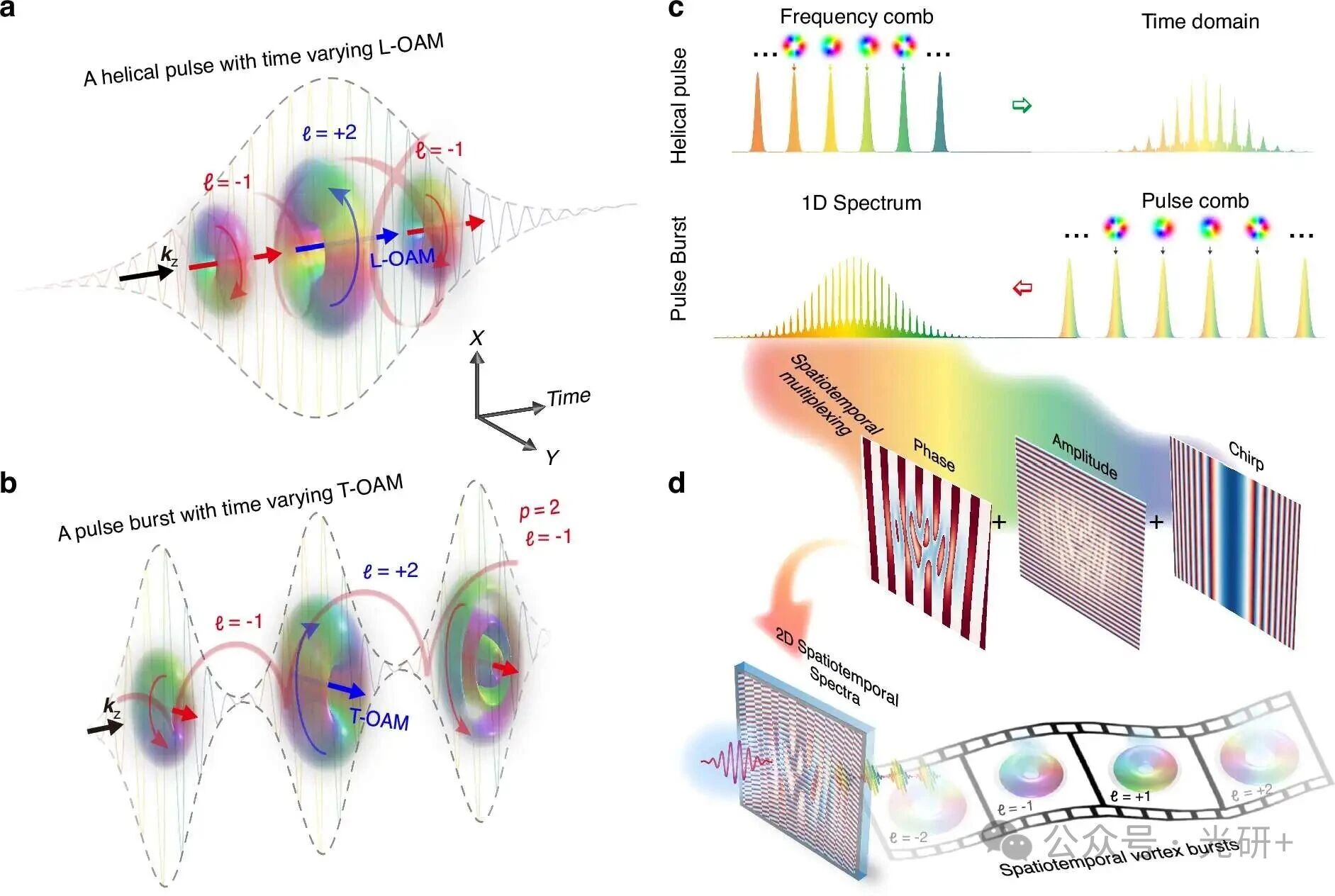 Light | 詹其文/蔡阳健团队定制时空涡旋脉冲串
