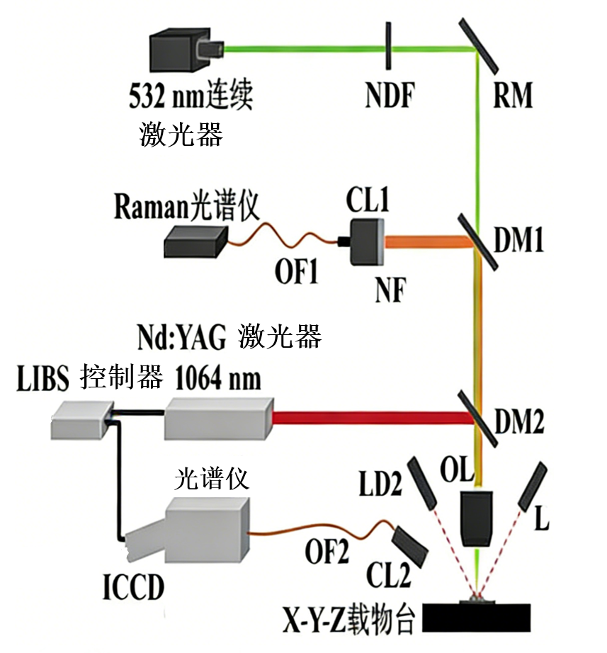 激光诱导击穿光谱-拉曼(LIBS-Raman)联用原位分析平台重磅上线! 激光诱导击穿光谱-拉曼(LIBS-Raman)联用原位分析平台重磅上线!