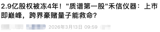 国产仪器要“腾飞”,请放下“馒头”,给足“禾信们”时间 国产仪器要“腾飞”,请放下“馒头”,给足“禾信们”时间